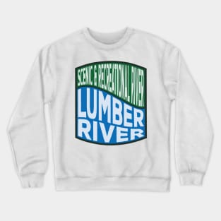 Lumber River Scenic and Recreational River Wave Crewneck Sweatshirt